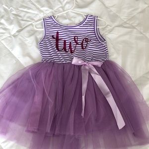 Girls “Two” Dress